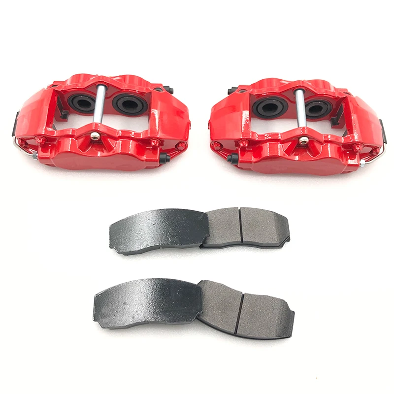

JiaAndLe car full set brake kit 9200 4 pot red caliper with 330x28mm rotor for front A3/A4 rim17