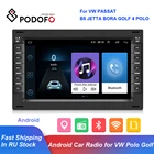 Автомагнитола Podofo, 2 Din, Android, для VW PASSAT B5 JETTA BORA GOLF 4 POLO MK5 MK4 MK3 T5, мультимедийный плеер с GPS-навигацией