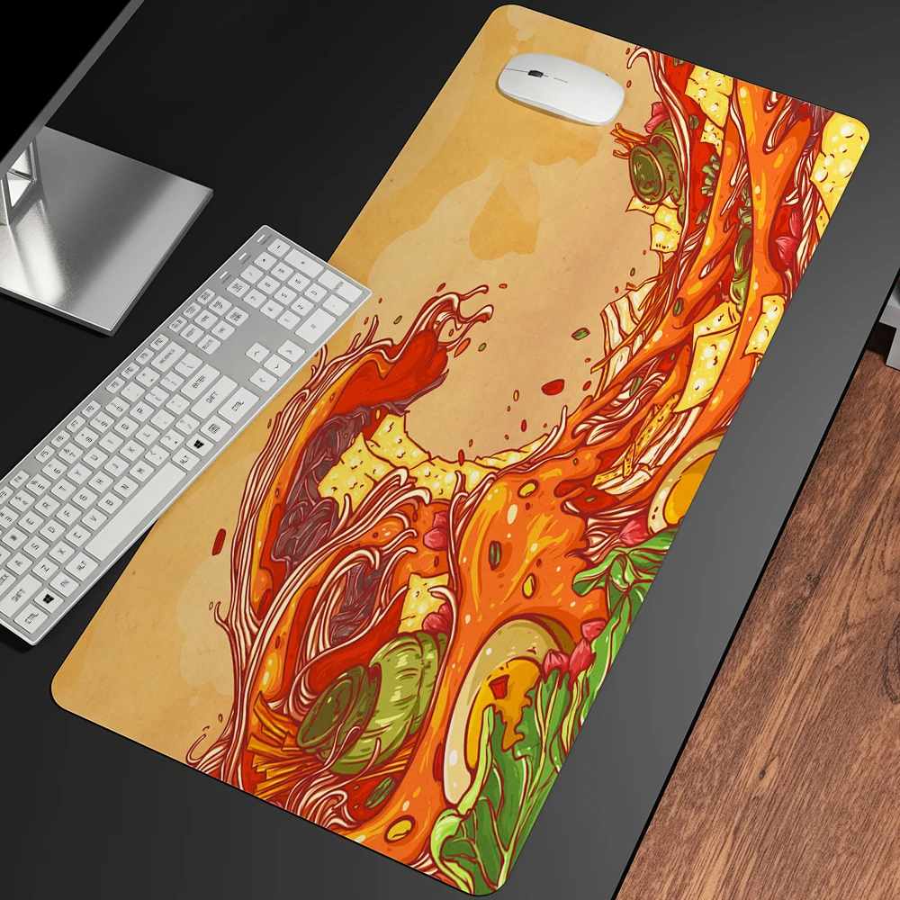 great wave off art large size mouse pad natural rubber pc computer gaming mousepad desk mat locking edge for cs go lol free global shipping
