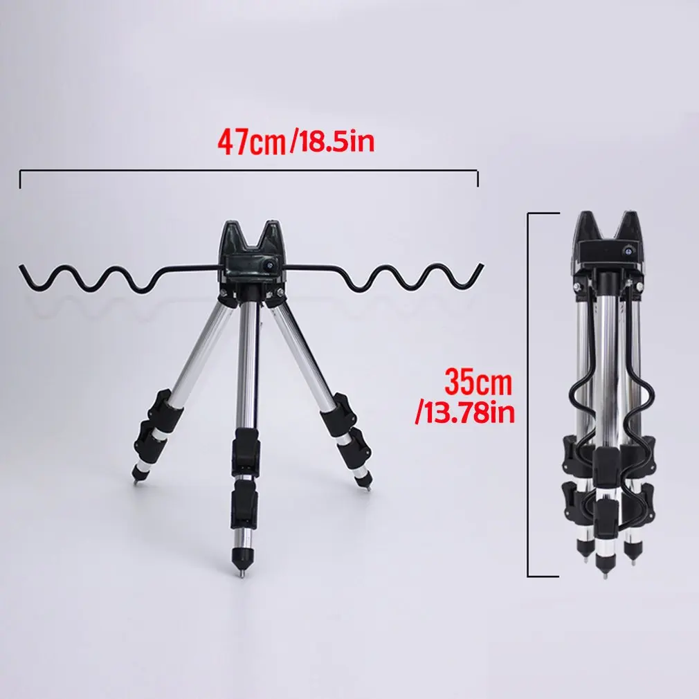 

Portable Height Adjustable Sea Fishing Bracket Universal Accessories Telescopic Lightweight Tripod Stand Stretchable 62/120cm