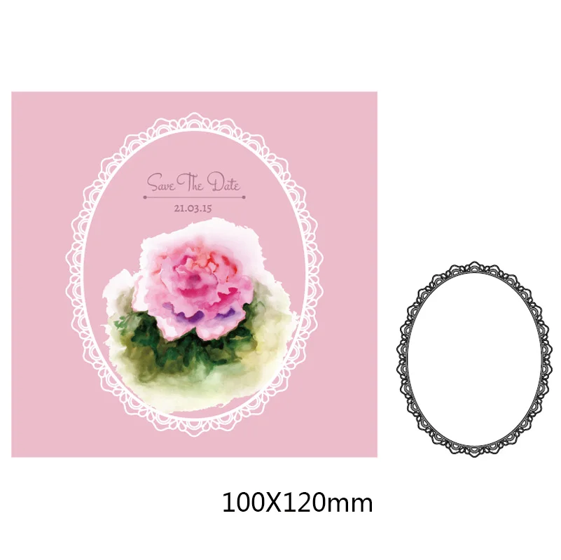 

flower circle lacework Metal steel Cutting Dies DIY Scrapbook Album Paper Card Crafts Stencil Scrapbooking Stamps festival card