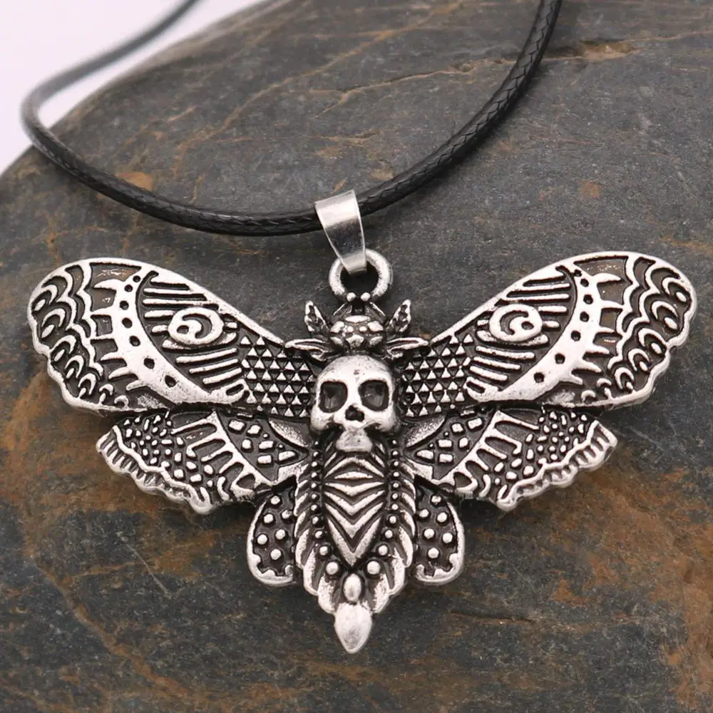 Ностальгия Необычные Moon на смерть моли череп ювелирные изделия аксессуары в