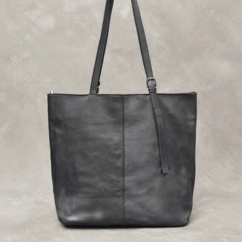 AETOO большой регулируемый плечевой ремень Мужская сумка кожаная большая через