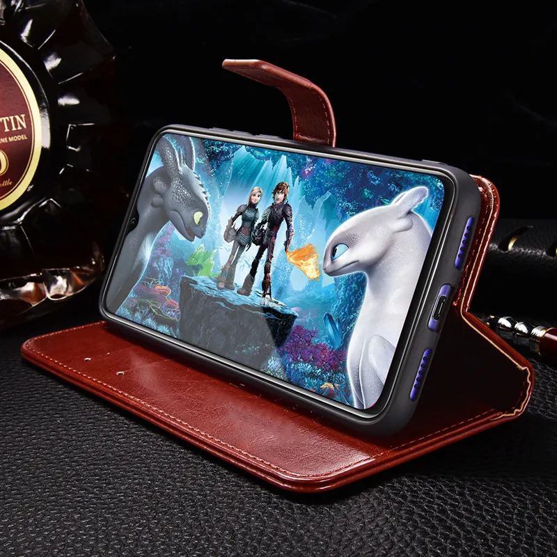 Кожаный чехол для телефона Homtom HT27 HT30 HT37 Pro s12 с подвесками в виде милых девочек