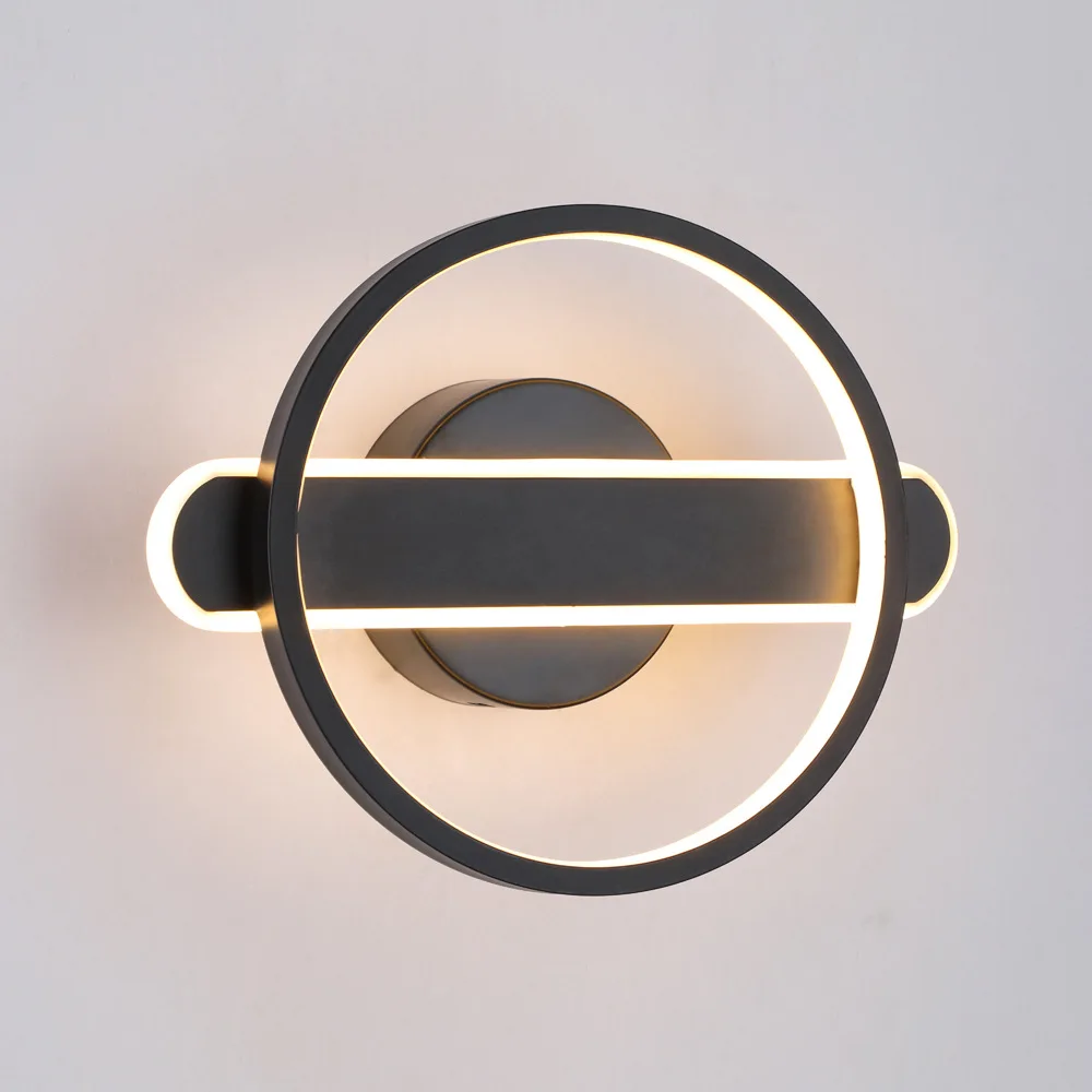 

Modern minimalist led living room hotel bedside wall lamp personality aluminum wall lamp aisle corridor entrance lamp staircase