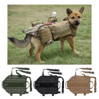 tactical dog harness working hunting vest military k9 water resistant harness large and medium dog outdoor protective clothing