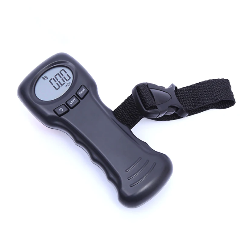 

Luggage Scale 44kg Mini Portable Electronic Weight Hanging Steelyard Hook Scale Digital Suitcase Travel Hook Scale