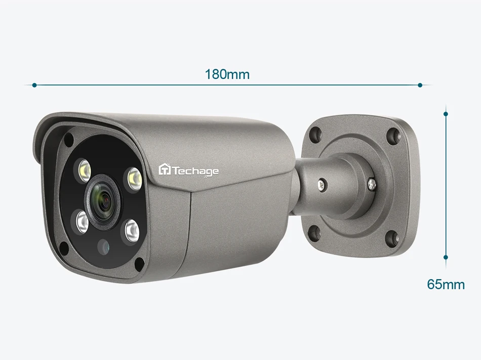 

IP-камера с датчиком движения, HD, 8 каналов, 5 МП, POE