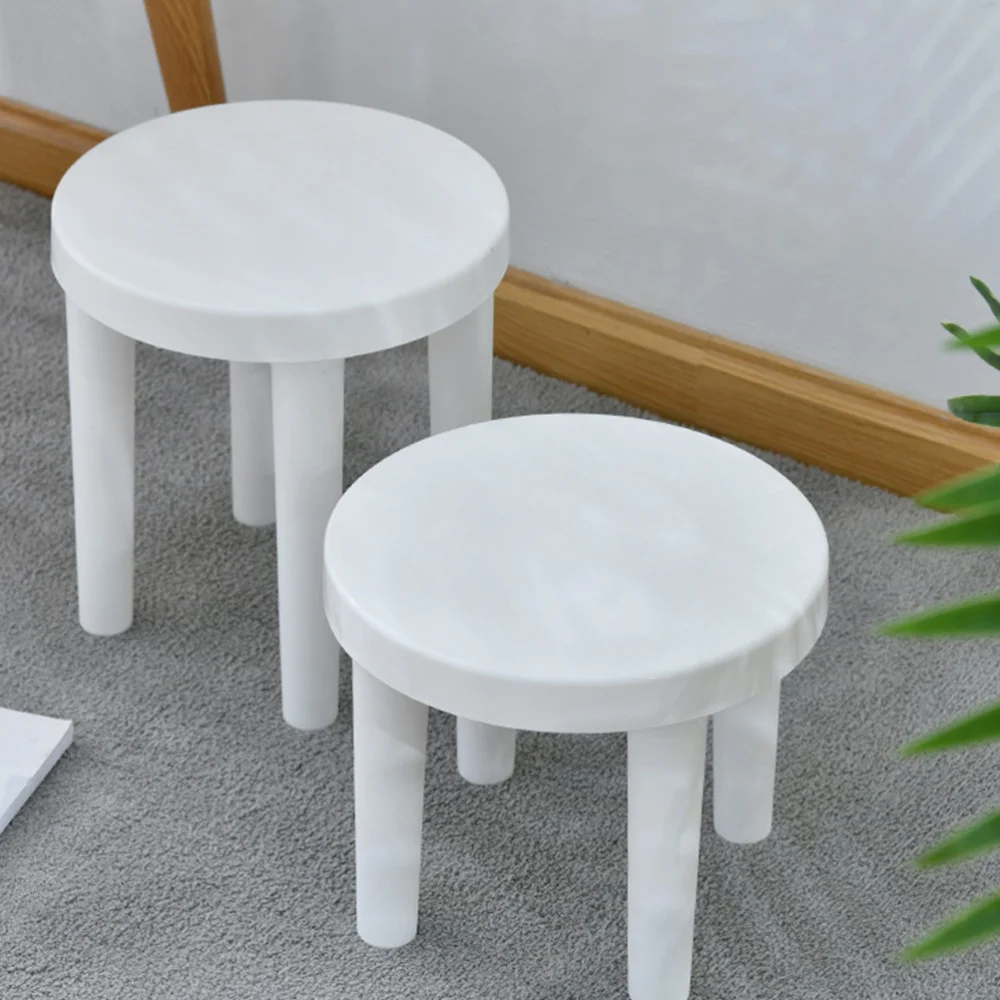 

1pc Low Stool Small Low Stool Living Room Bathroom Anti-skid Stool