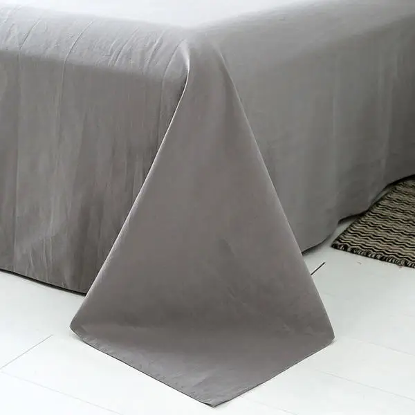 Постельное белье из вареного хлопка двойная простыня цвета s Morandi мягкое домашнее