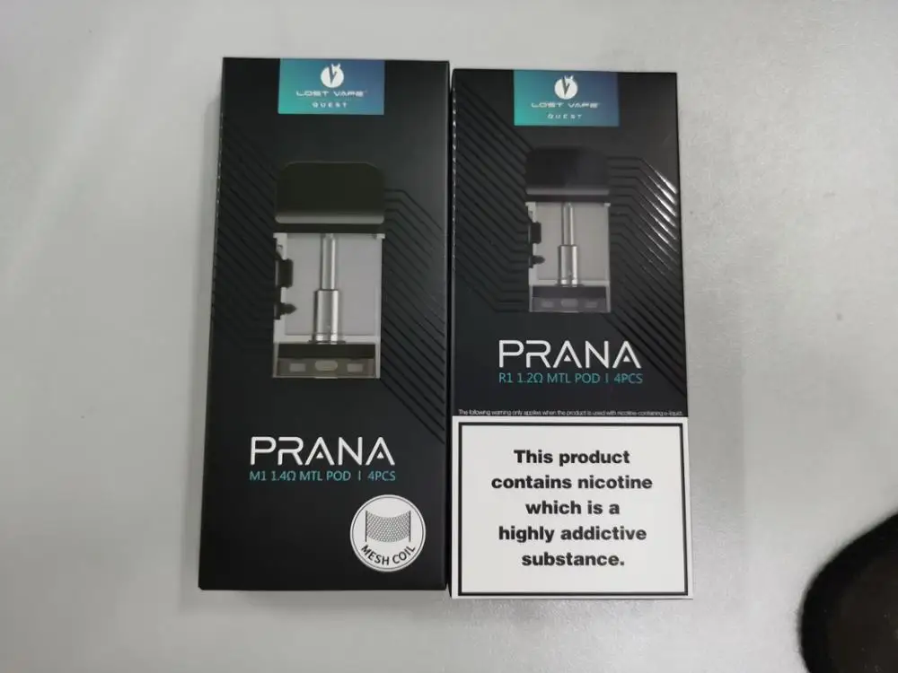 Картридж для электронных сигарет Lost Vape Prana R1 4 12 шт. 1 мл атомайзер с катушкой Ом