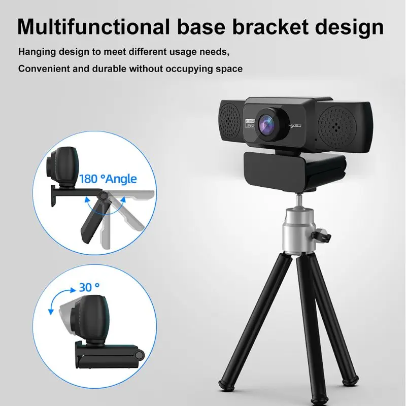 

30fps Full High Definition 1080p Usb Web Camera Mini Digital Web Camera Built-in Stereo Microphone