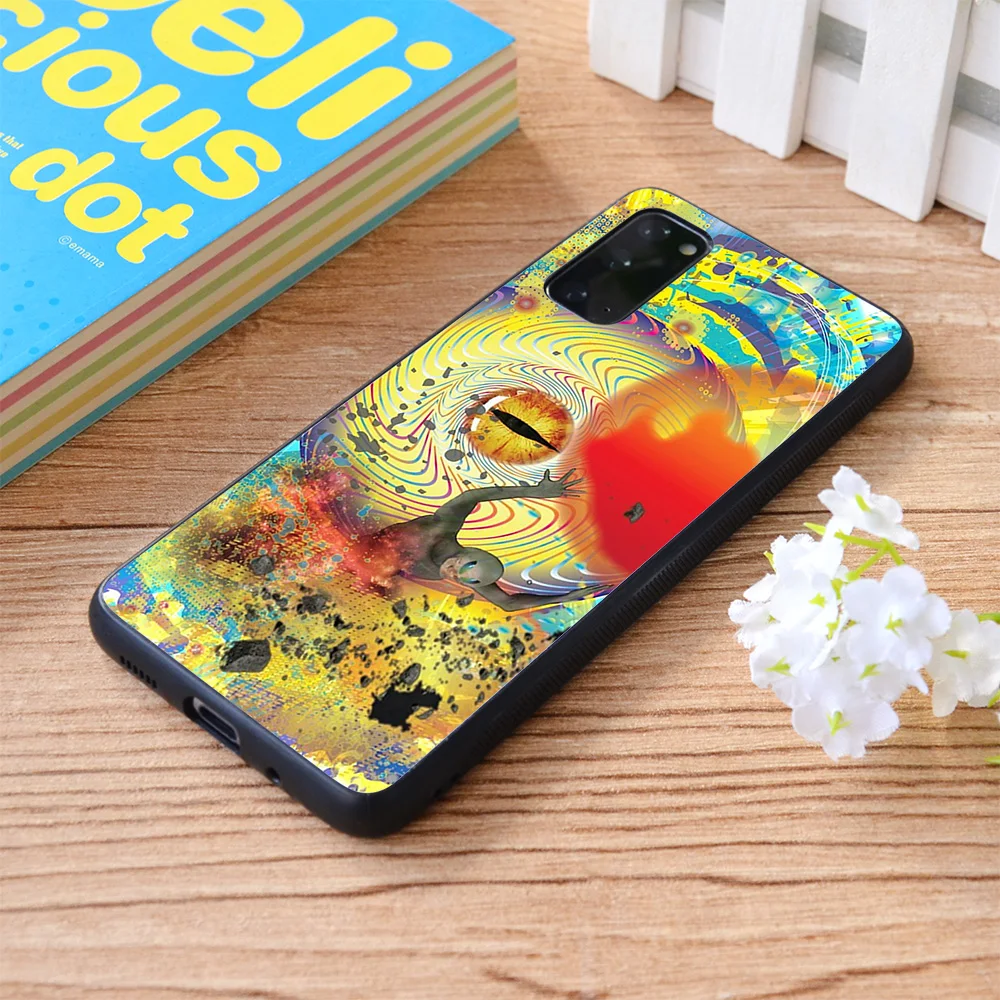 

For Samsung Galaxy Alien Galaxy Abstract Soft TPU border Samsung Galaxy Case