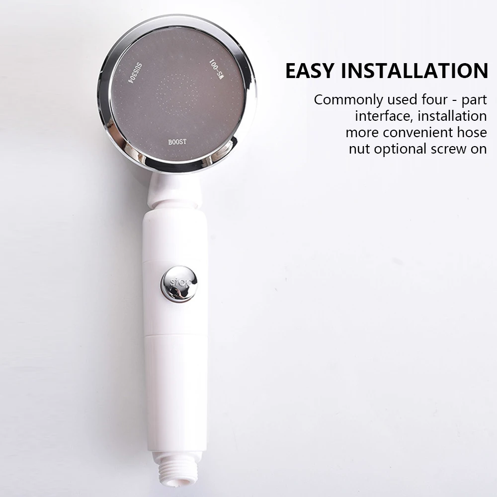 Насадка для душа с переключателем включения/выключения паузы ручная душевая