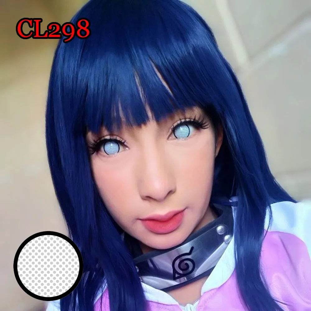

HOTSALE Zombie Contact Lenses Soft Cosplay Anime Eyes White Manson Wild Animal Devil Eyewear CL070