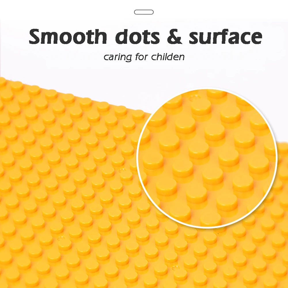 32*32 Dots Baseplate Building Blocks City Classic Base Plate Small Size Street Road DIY Construction Plastic MOC Brick Toys | Игрушки и