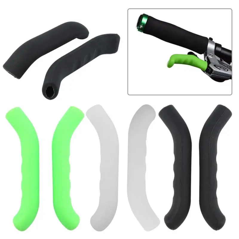 

Silicone Protect Handle Sleeve Bicycle Brake Handle Cover MTB Bike Bicycle Protective Gear Road Bike Protector Accessories
