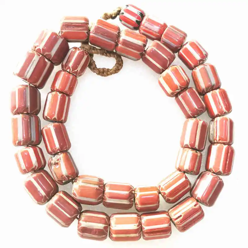 Непальское ручное архистическое ожерелье из бисера в форме лампворк бархатные