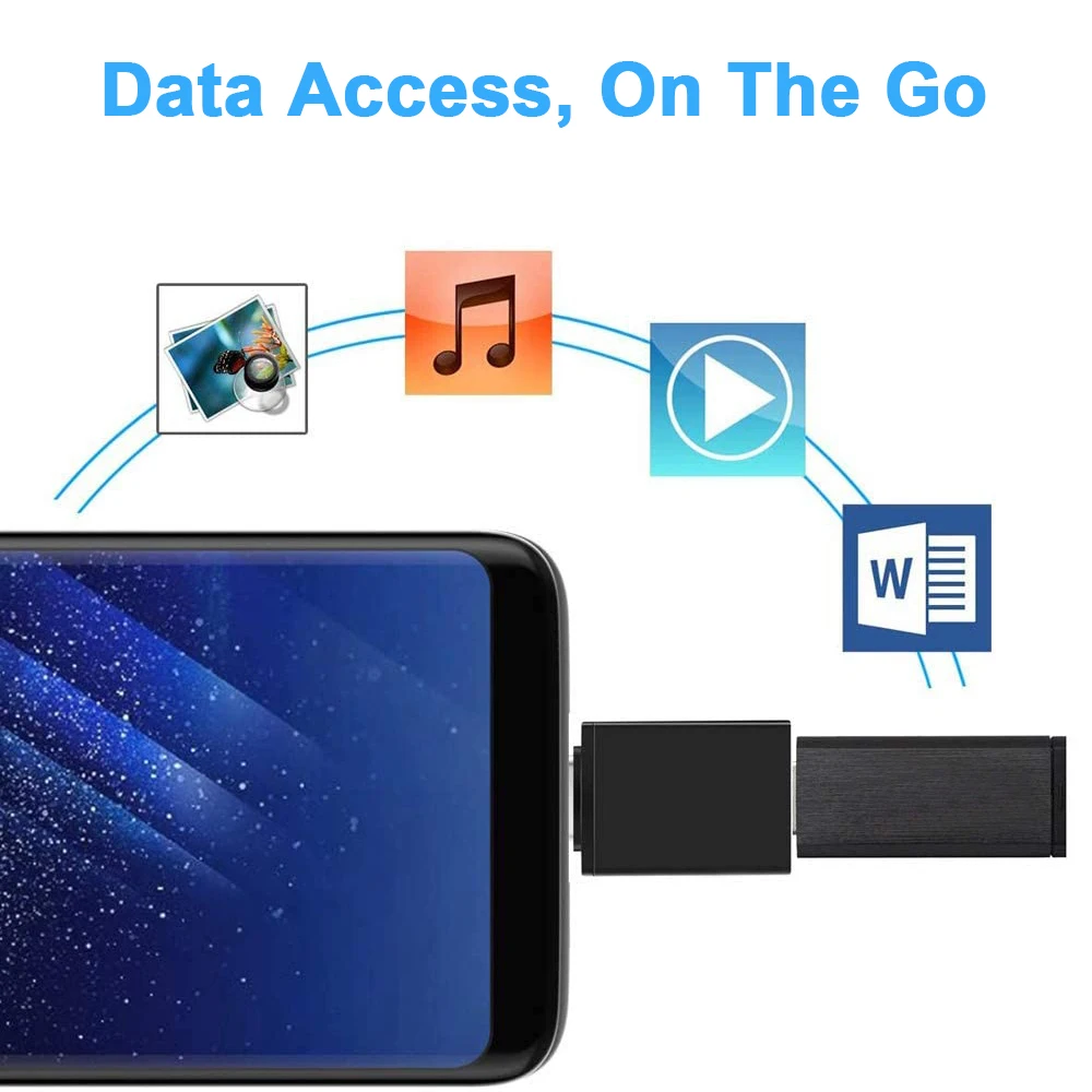 Адаптер Untoom USB C OTG адаптер 3 0 на Type для Xiaomi Huawei алюминиевый сплав Type-C