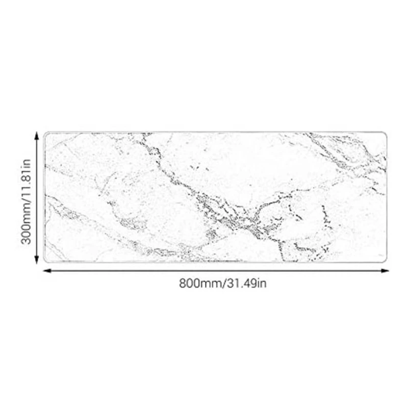 

Marble Mouse Pad 80X30CM Tapis De Souris Computer PC Mouse Pad Desktop Pad Desk Pad