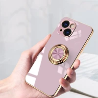 fashion colors anti fall stand phone case for xiaomi redmi note 11i 10 11 10t 10s ultra pro max 5g 4g electroplating frame cover