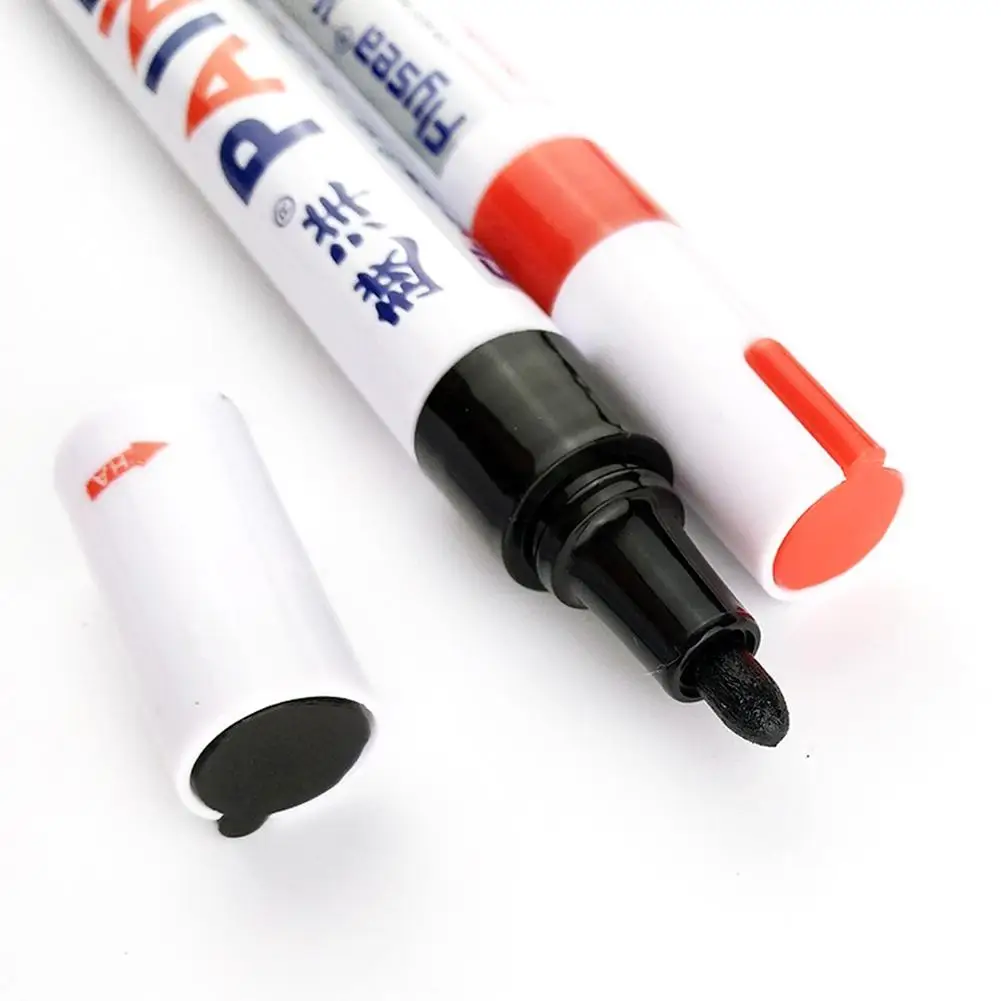 

Waterproof Car Tire Paint Marker Pen Touch Up Pen Graffiti Pen Sign In Pen Office Stationery Tire Water Based Fill Paint Pen