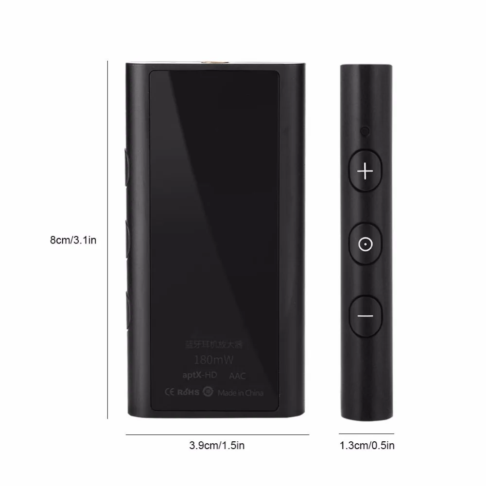 Портативный Bluetooth 5,0 усилитель для наушников CSR8675 24bit HiFi аудио усилитель хорошее качество звука крепкий и красивый