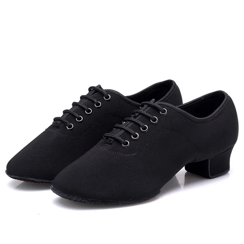 EU26-40 Low Heel Ballroom Napped Split sole Practice Dance Shoes Women's Oxford upper Modern Kids Teacher Standard | Спорт и