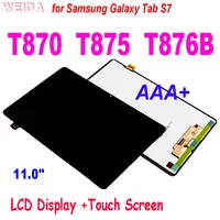 11 0 lcd for samsung galaxy tab s7 t870 lcd display touch screen digitizer assembly for samsung sm t870 t875 t876b lcd screen