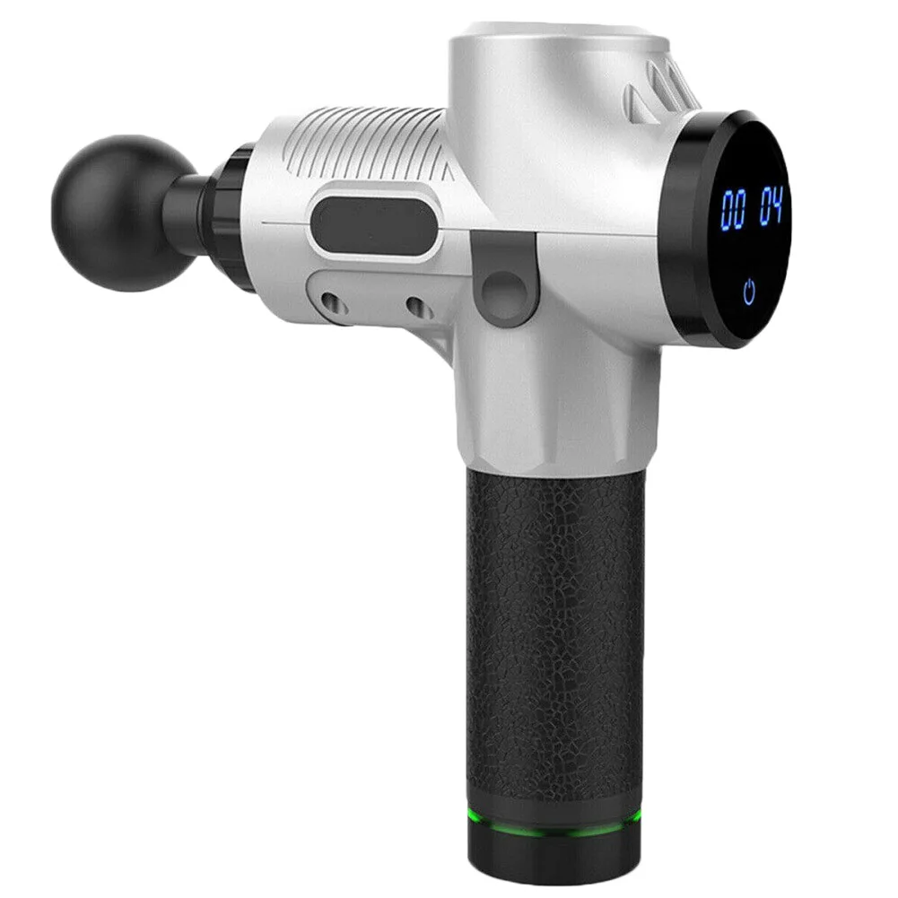 Перкуссионные массажные пистолеты 4 головки 30 Вибратор на несколько скоростей