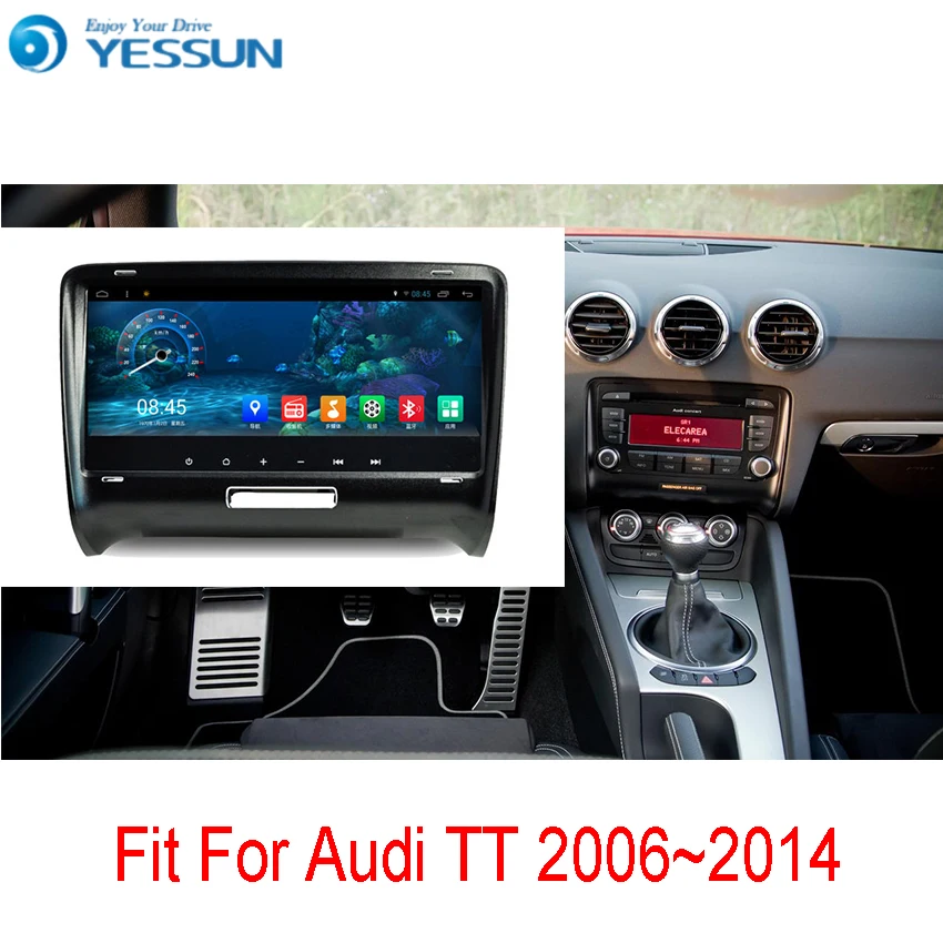 YESSUN для Audi TT 2006 ~ 2014 Android автомобильная навигация GPS HD сенсорный экран стерео плеер
