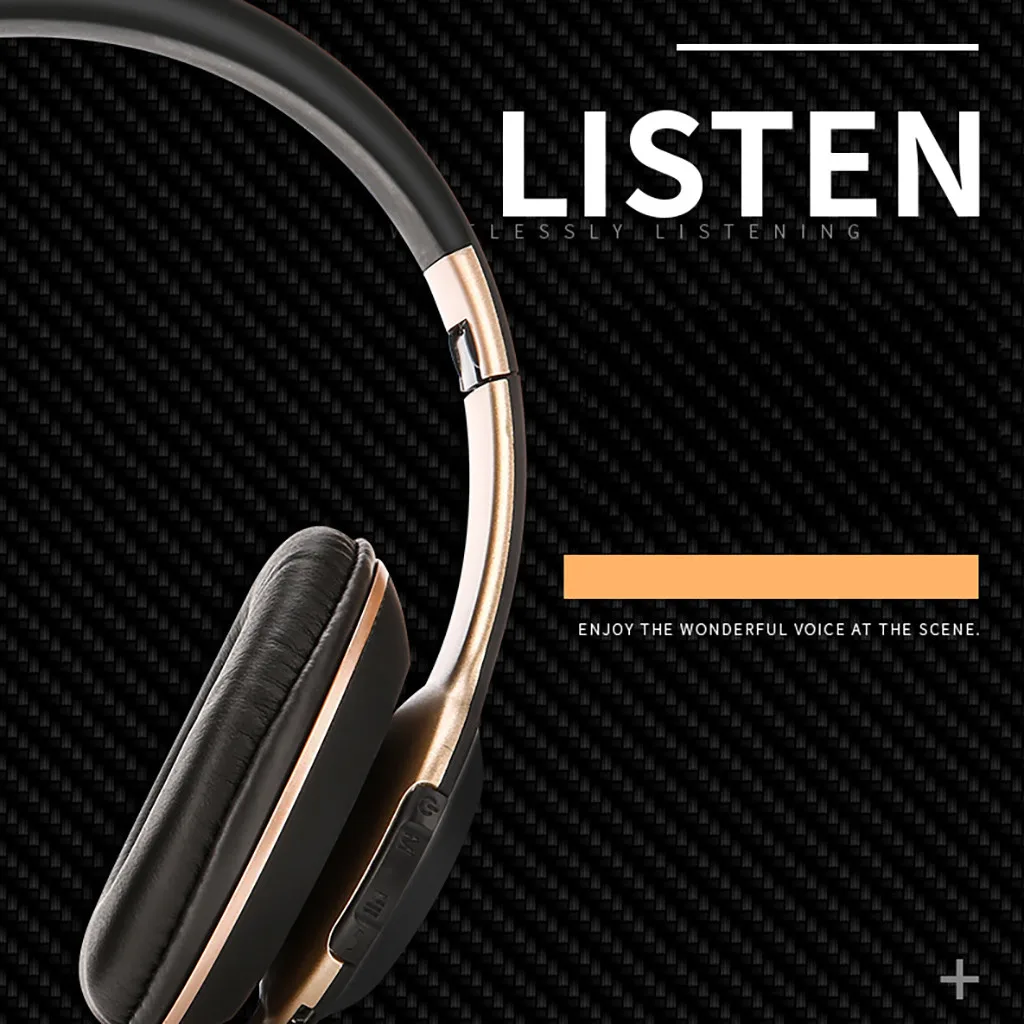 Портативная беспроводная гарнитура mosunx Bluetooth 4,1, складная стереогарнитура, встроенный микрофон, подавление шума, эхоподавление