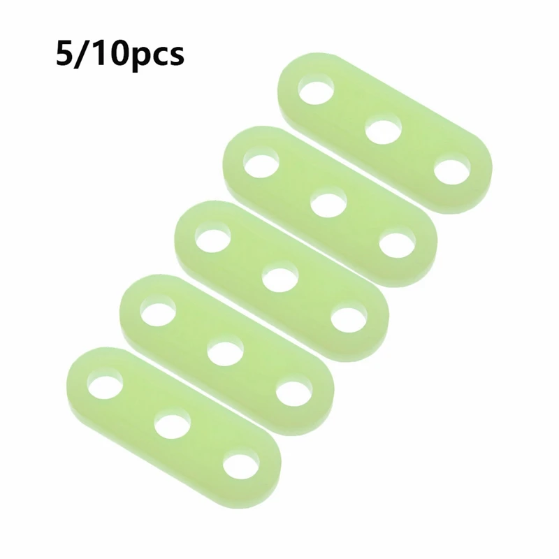 Light Green 5 шт. светло-зеленый светящийся пластик 3 глаза регулируемая застежка безопасности ветер веревка натяжитель открытый тент Кемпинг предупреждающие предметы - Цвет: Light Green