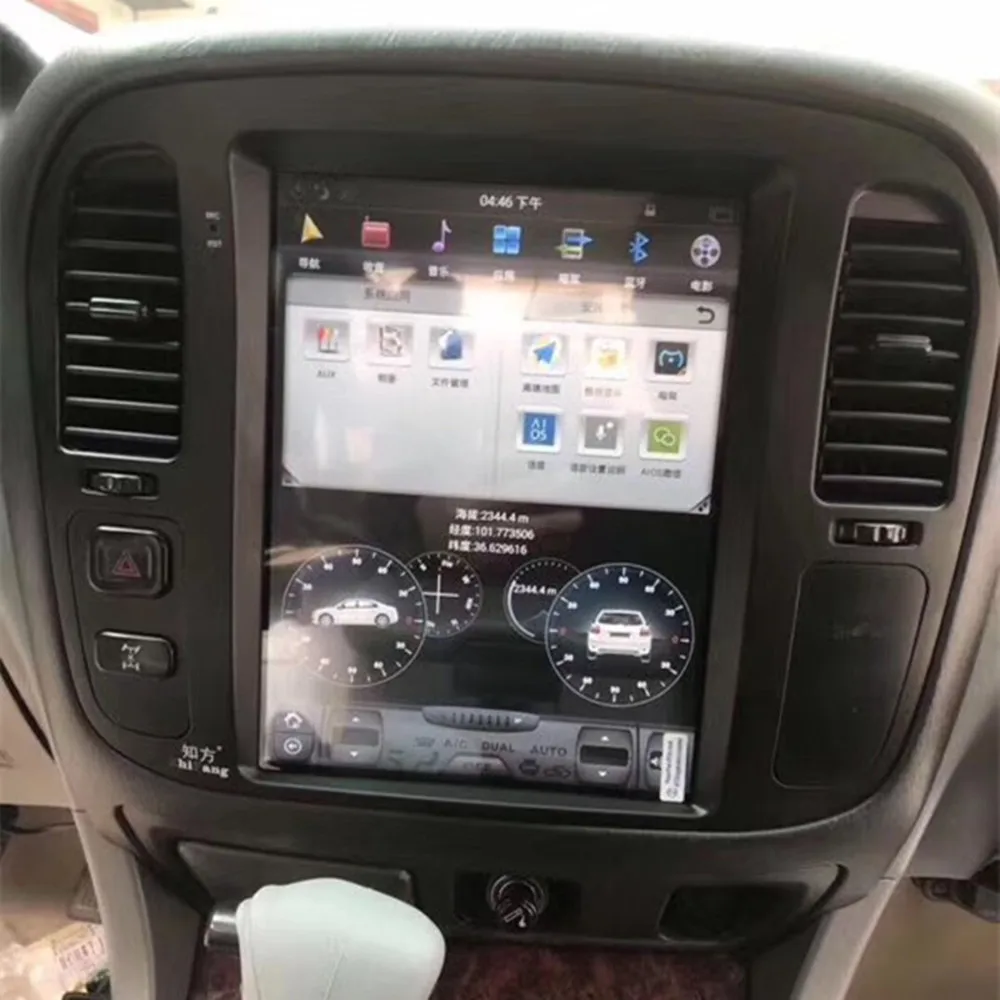 Android 8 1 os 12 дюймов ips вертикальный HD экран автомобиля gps Мультимедиа для радио