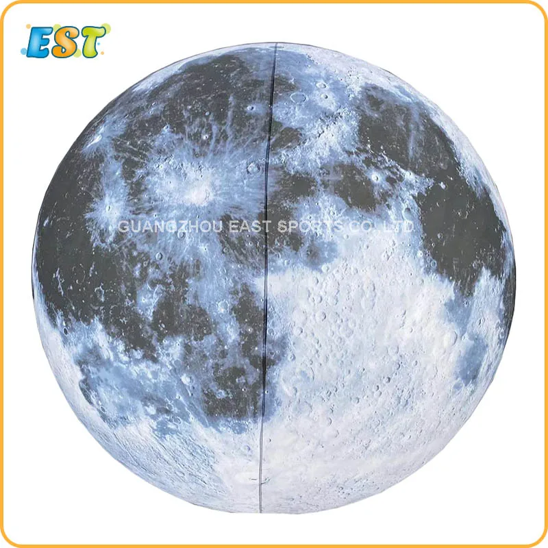 Горячая Распродажа светодиодный светильник 2 м надувной лунный шар