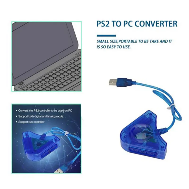 1 шт. USB-адаптер для игрового контроллера с драйвером CD | Электроника