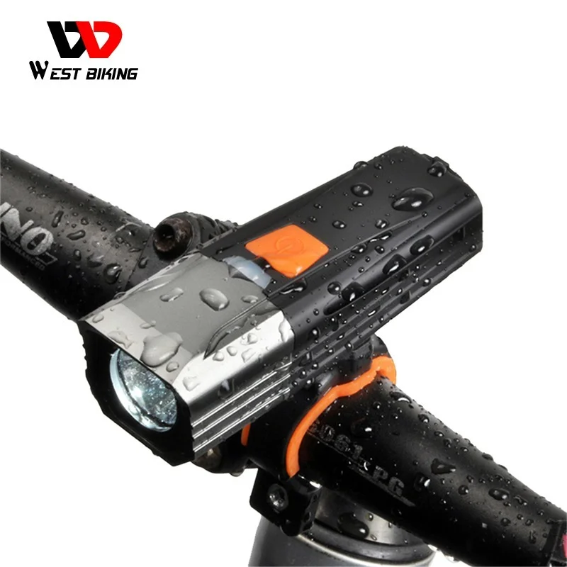 

WEST BIKING 5 Modes Bicycle Light USB Rechargeable 900 Lumens LED Cycling Front Headlight Waterproof MTB Road Bike Front Lamp
