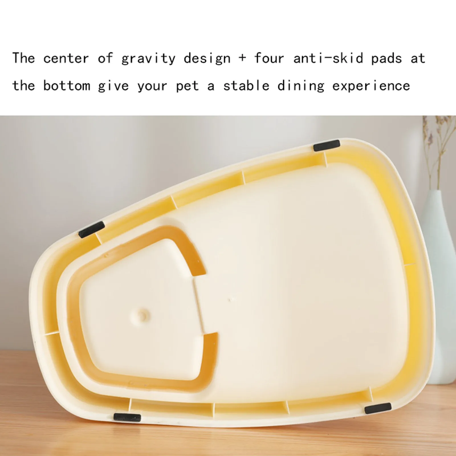 

Pet Dog Cat Automatic Feeder Bowl For Dogs Drinking Water Bottle Bowls Slow Cats Pets Food Dispenser Feeding Container