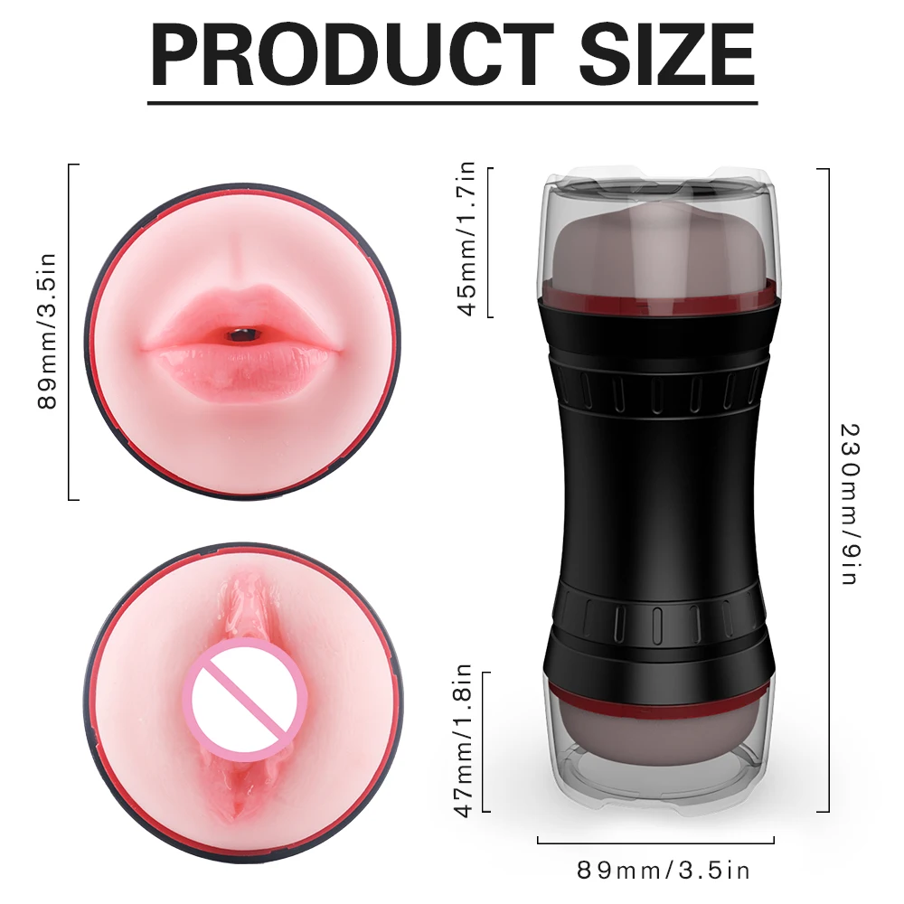 Секс-игрушка Глубокая глотка рот искусственная вагина киска Взрослый мужской