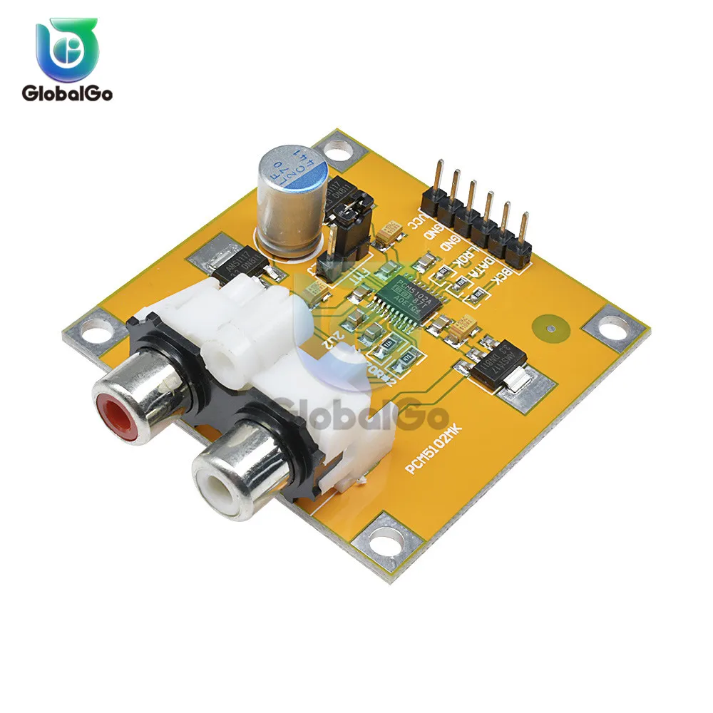 PCM5102 декодер DAC I2S плеер за ES9023 для Raspberry Pi 32Bit 384K|Детали и аксессуары приборов| |