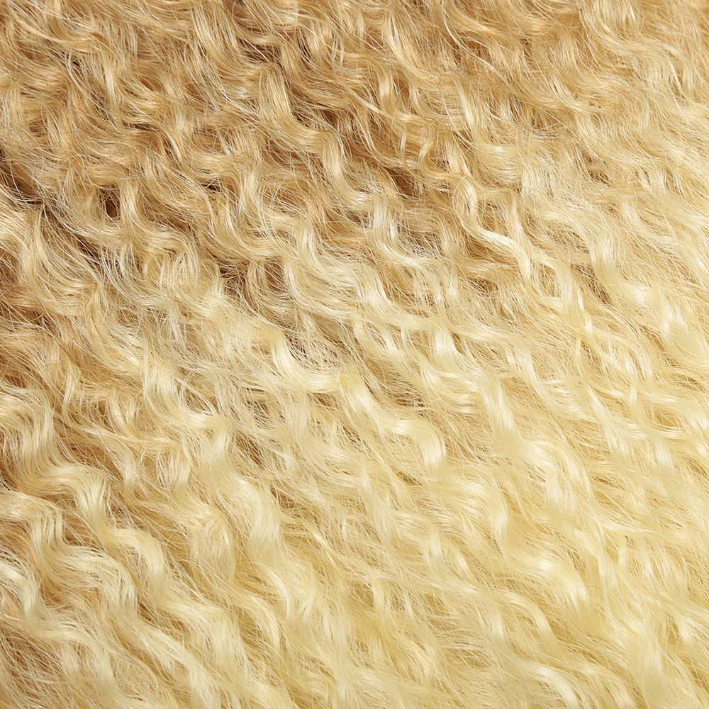 

Kinky Curly Brazilian Synthetic Hair Afro Twist Braid Blonde Brown Bundles 28Inch Natural Soft Long Curl Extensions