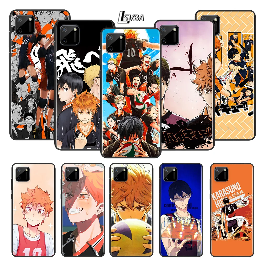 Горячий Аниме Haikyuu волейбол мальчик для OPPO Realme C1 C2 C3 C11 C12 C15 C17 C21 X2 X3 X7 XT X50 V3 V5 V15 Pro