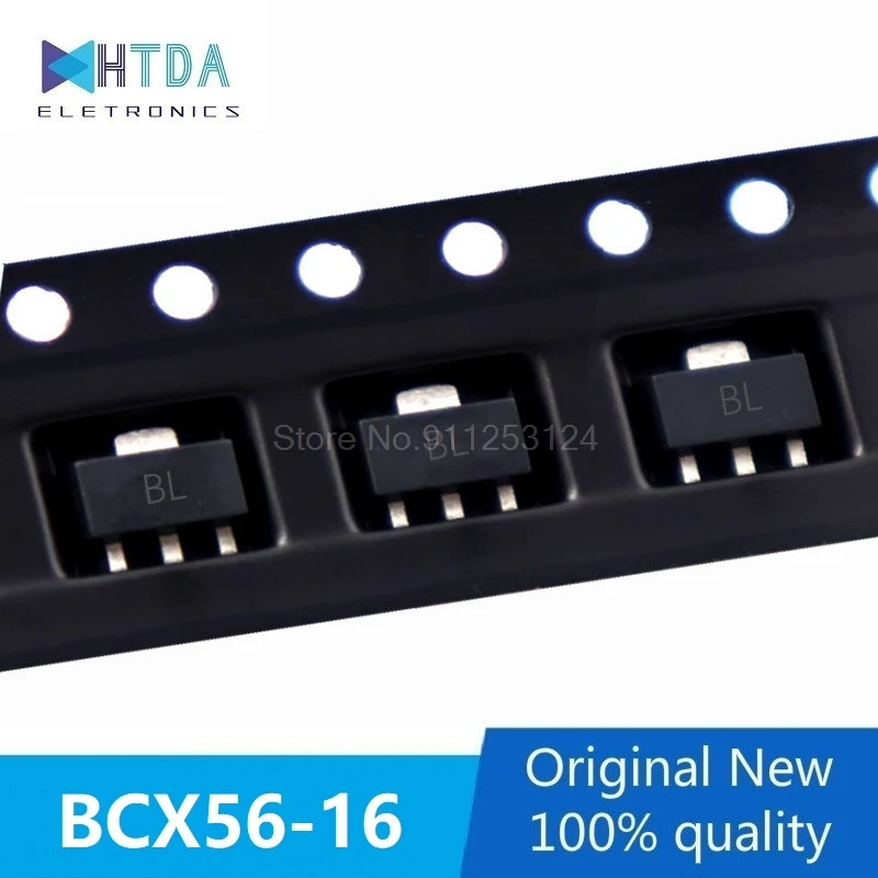 

50 шт./лот BCX56-16 BL SOT89 NPN в наличии