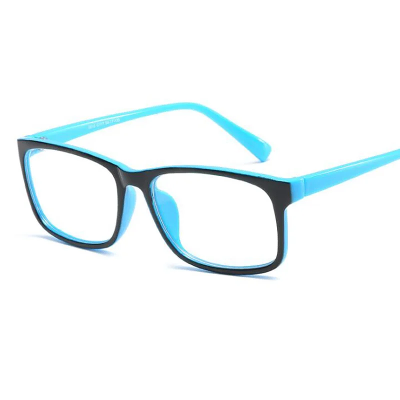 Black Blue RBENN модные очки для чтения Для женщин Для мужчин большой кадр дальнозоркостью Glassses с диоптрий 0,75 1,25 1,75 2,25 2,75 3,25 3,75 4,5 5,0 - Цвет оправы: Black Blue