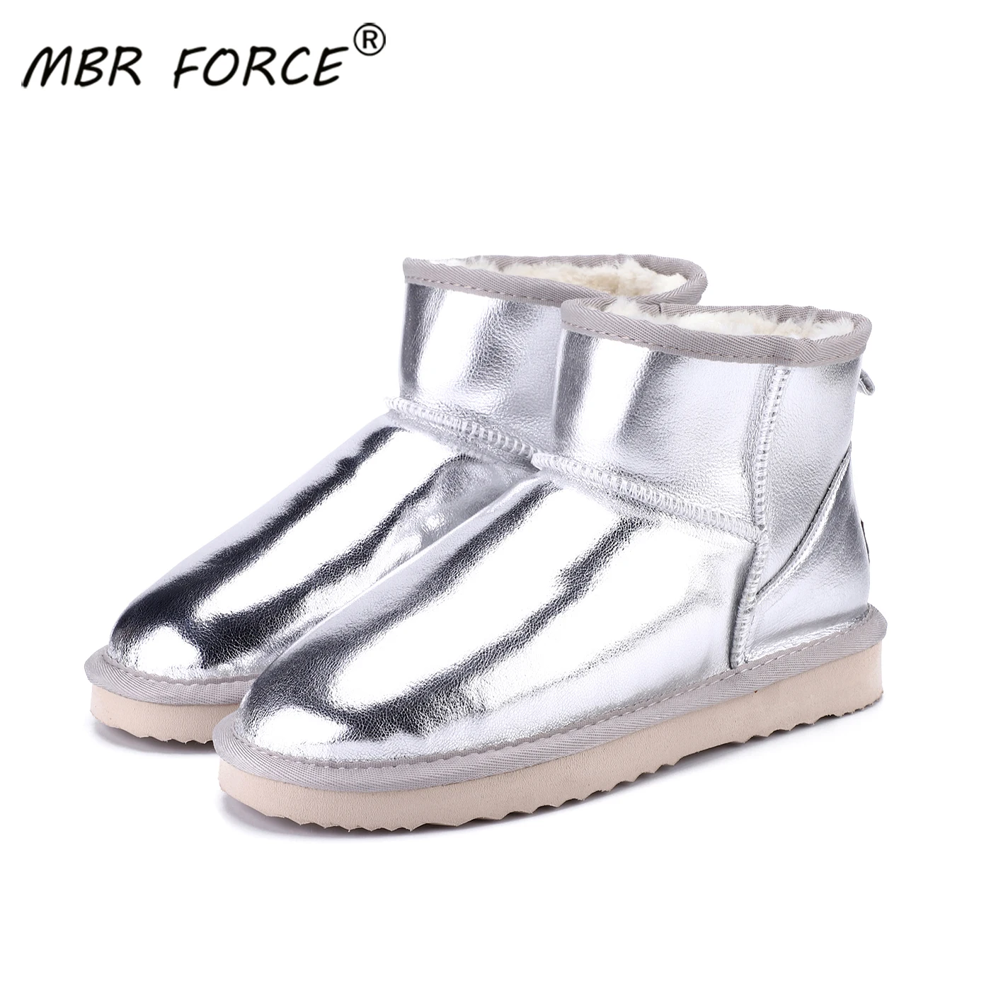 MBR FORCE/новые женские зимние ботинки в австралийском стиле ботильоны из 100%