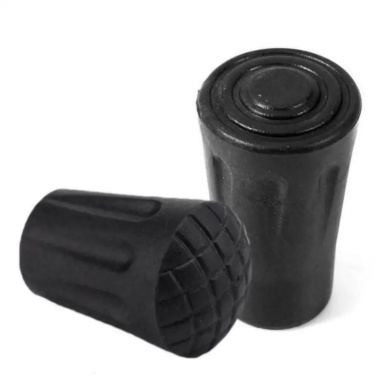 4 шт./компл. резиновые наконечники для походных палок трости прогулок походная
