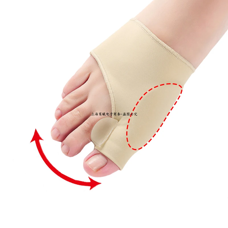 Горячая Распродажа: 1 пара корректор для большого пальца стопы можно гелевый Pad