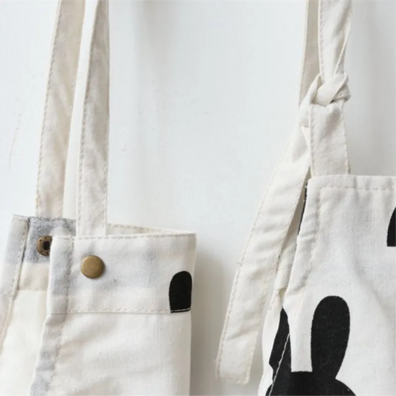 Хлопковый фартук INS в скандинавском стиле короткие черные и белые фартуки для