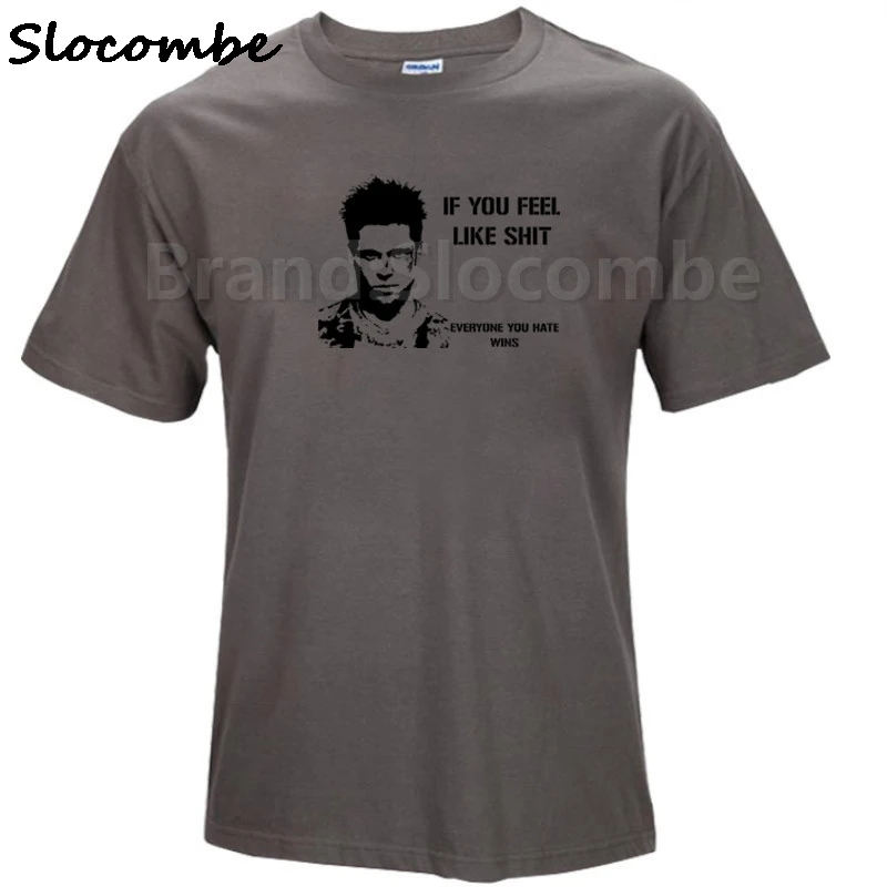 Футболка с изображением из фильма Бойцовский клуб рэпер Тайлер Дёрден Брэд Питт