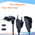 Европейский 2-контактный VDE штекер для CEE716 розетка удлинитель питания, Schuko CEE7 угловой удлинитель